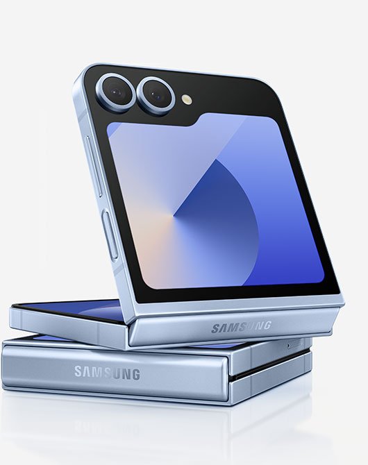 SAMSUNG Galaxy Z Flip6, AI Smartphone, Android, 12GB RAM, New 50MP Camera, FlexCam, Long Battery Life, IP48